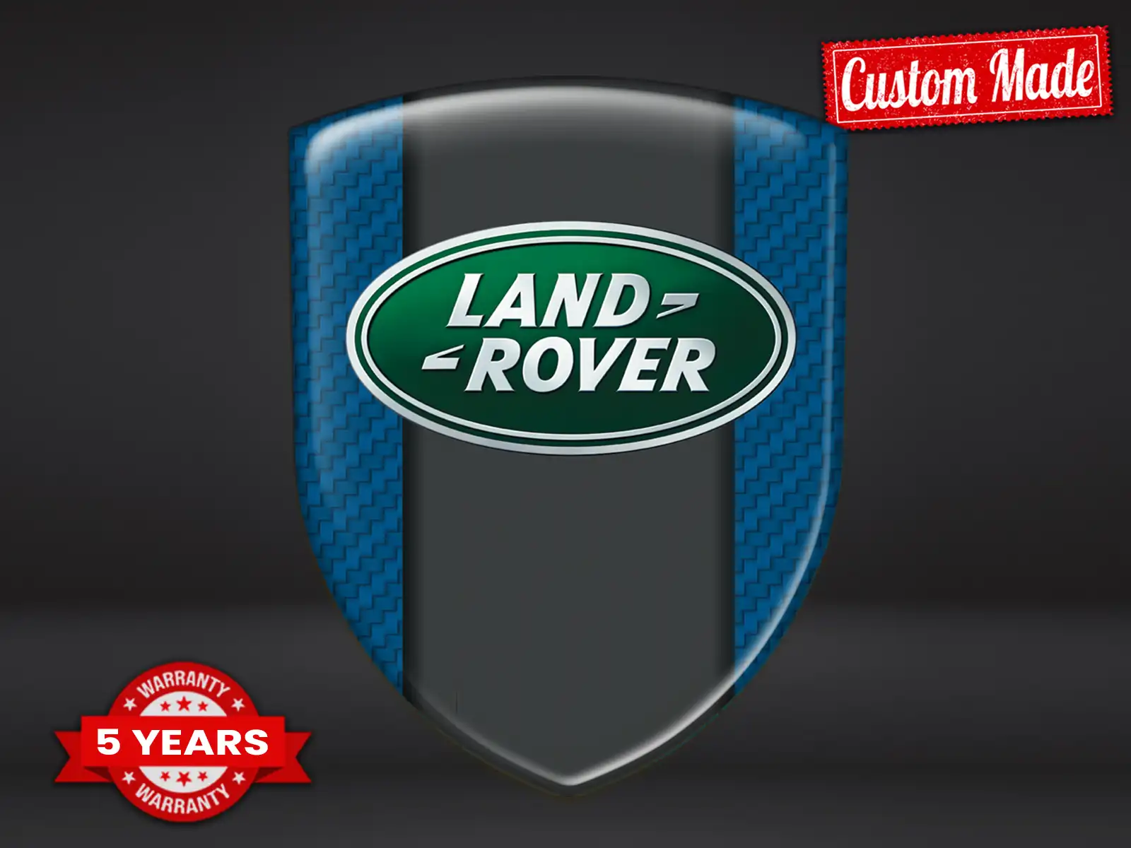 Land Rover Étiquette Étanche Premium Pro Minimaliste